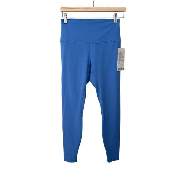 Lululemon Align High Rise Pant/ leggings 28" size 8 Pool NWT Authentic - Picture 2 of 7